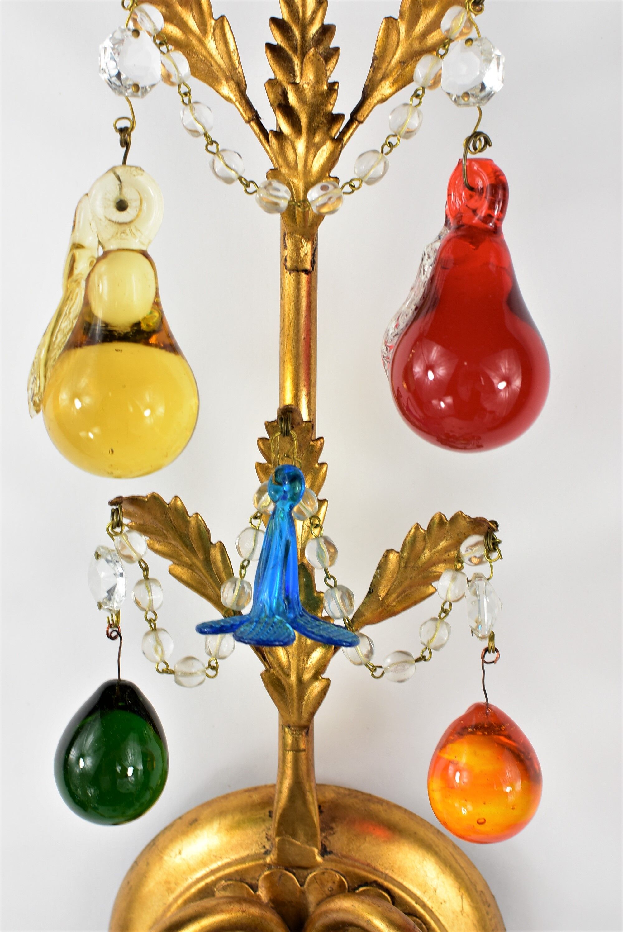 Wall lamp Murano n2 glass grapevines.