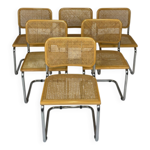 Lot de 6 chaises Marcel - breuer b32