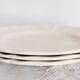 Dessert plates in Terre de Fer earthenware from Sarreguemines