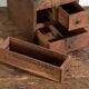 Antique Japanese box with drawers and hinged lid – Early Showa period (c. 1928)