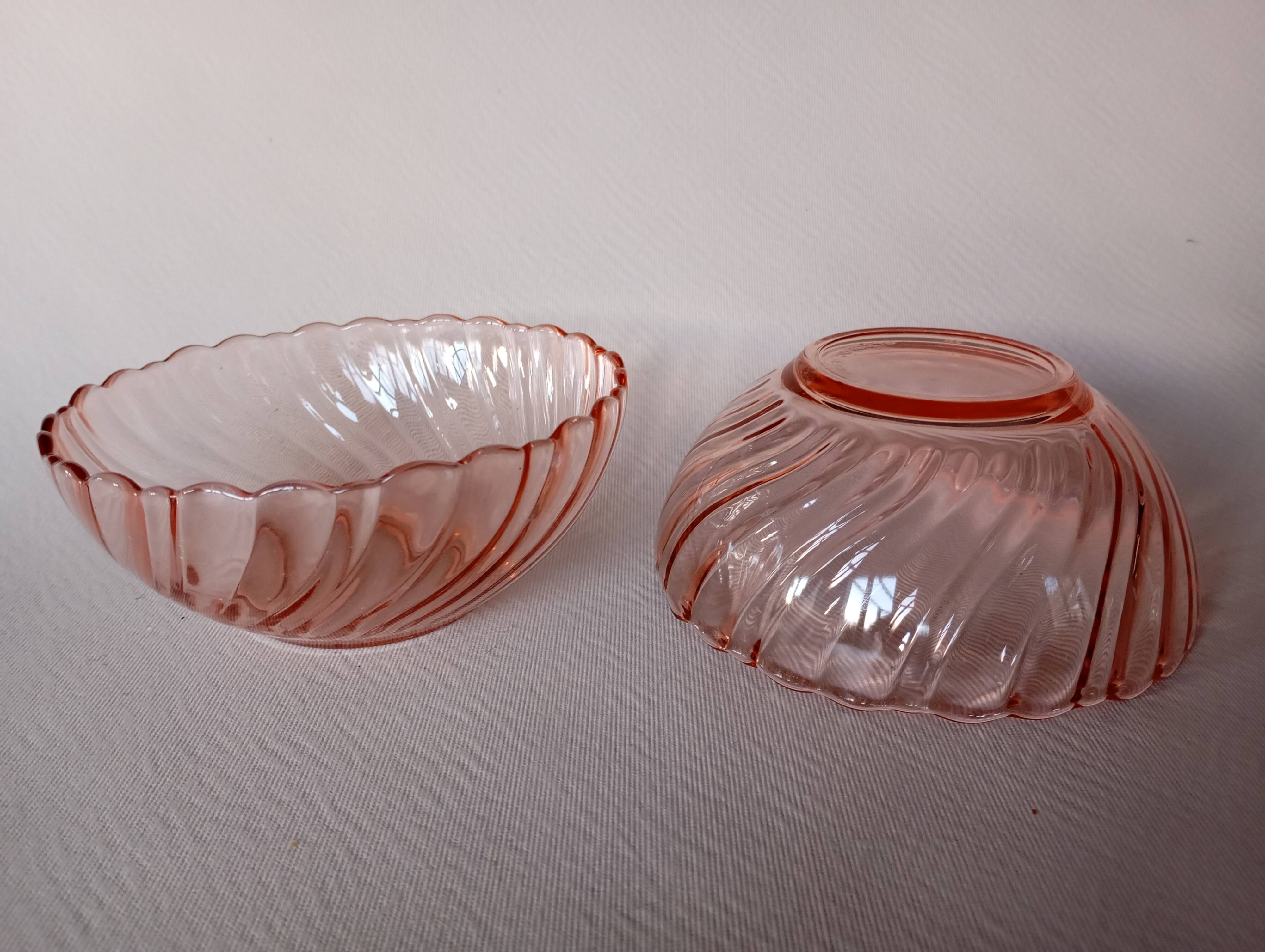 6 Rosaline Arcoroc bowls