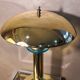 Lamp chrome and gold 1980