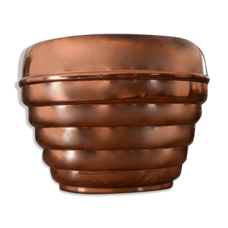 Vintage copper pot cover