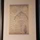 Tableau Vintage Art Optique - Victor Vasarely - Frame 40x40cm