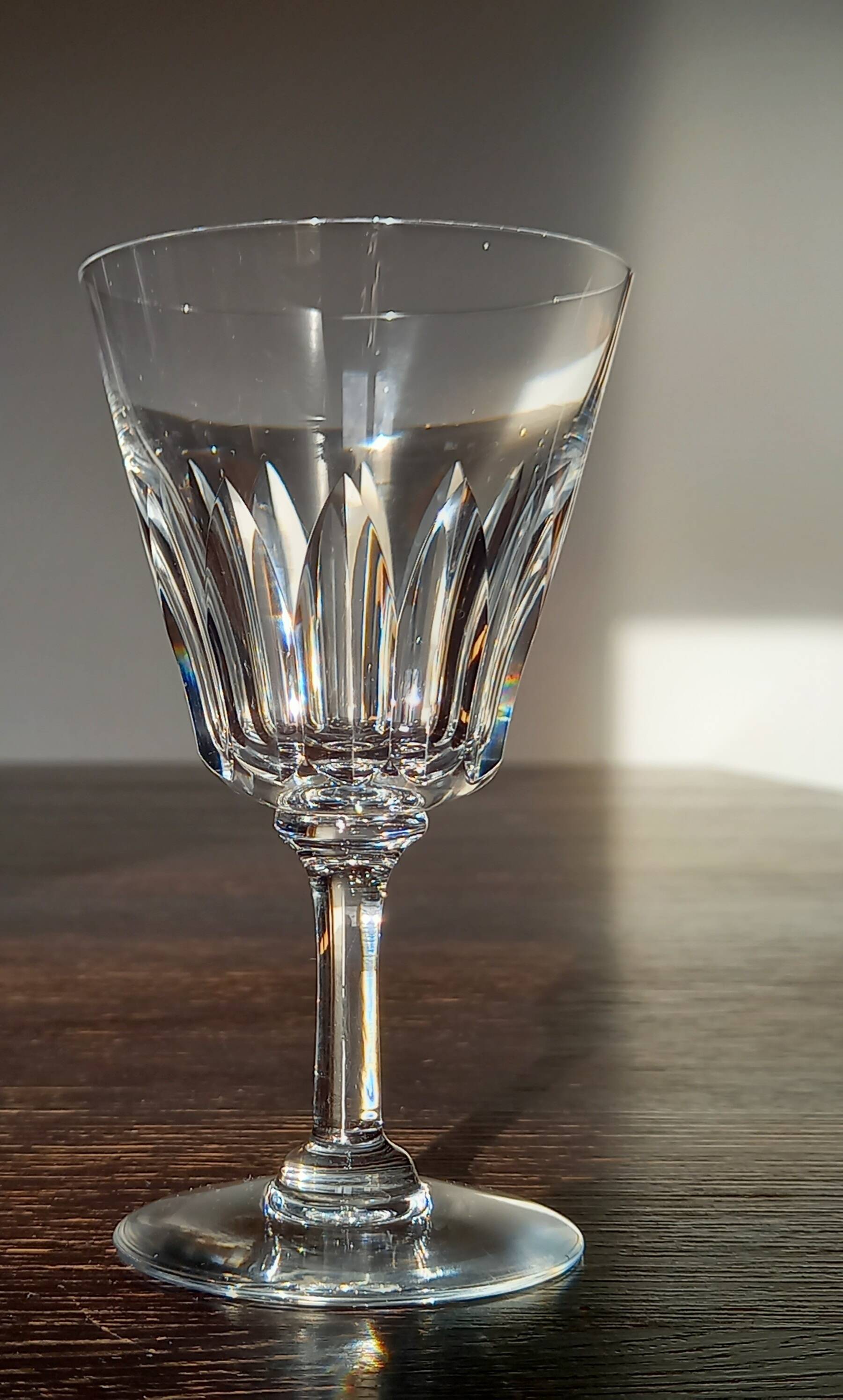 Verres a vin baccarat