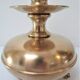 Early 20th century brass tripod tripod lamp foot