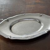 Small Silver-Plated Metal Hors d'oeuvre Dish HOKA 16 cm / 8 cm