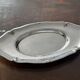 Small Silver-Plated Metal Hors d'oeuvre Dish HOKA 16 cm / 8 cm