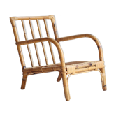 70s bamboo and rattan chair