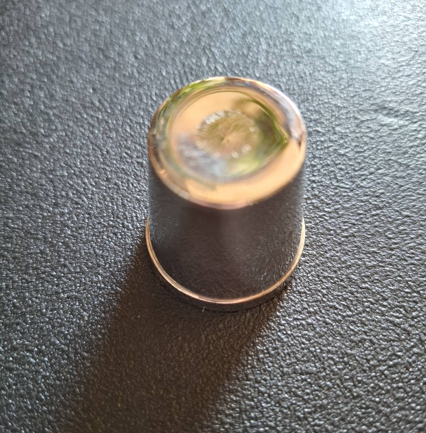 Set of 3 silver-plated shot glasses