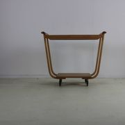 Fifties design plywood serving trolley by Cees Braakman for Pastoe