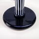 Lampe de table en verre et plastique Italie 1970