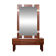 Miroir suédois du milieu du siècle avec console de coiffeuse – Ateljé Glas & Trä