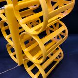 Bottle baskets lockers bottles yellow decoration vintage kitchen