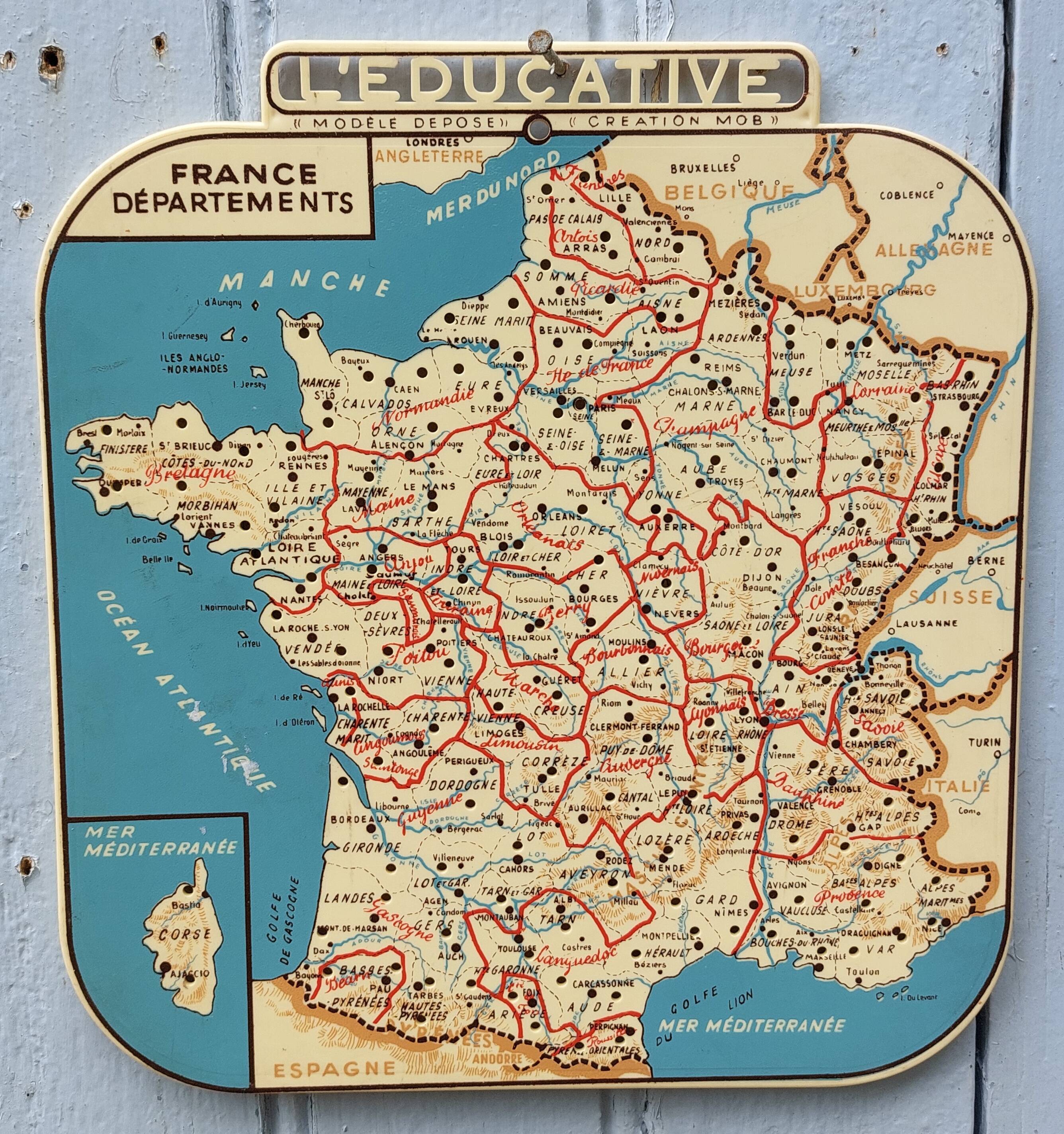 Map of France