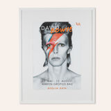 David Bowie, Affiche d’exposition, 64 x 81 cm