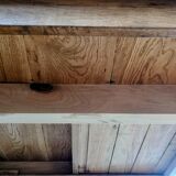 Solid oak farmhouse table 260x100