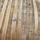 Panier rond en bambou asiatique