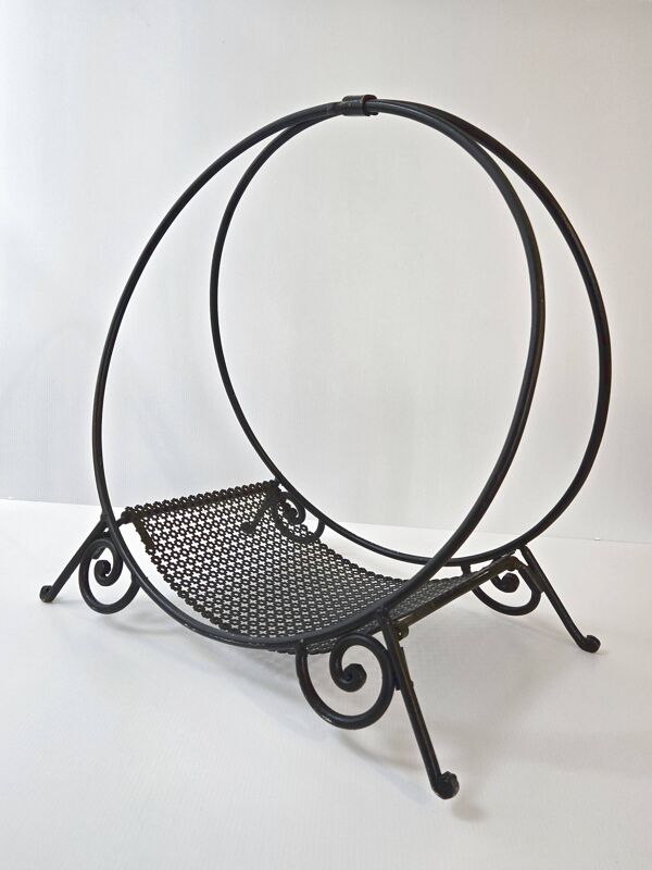 Porte-bûches vintage 1950