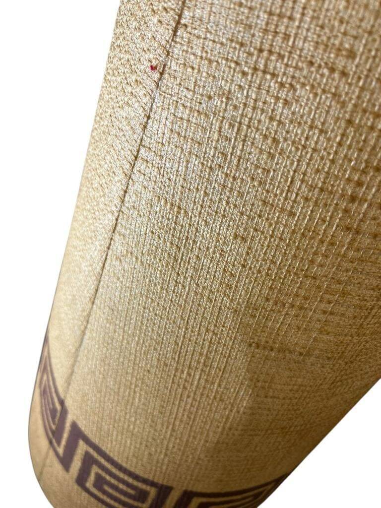 Vintage brutalist floor lamp Aurelia Ceramano from the 1970s.