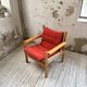 Safari chair in pine by Rold Rastad and Adolf Relling, 1960.