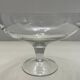 Chiseled glass cup