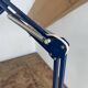 Vintage, architect lamp, articulated lamp, Twist brand, Model T1, 1970s, blue, décor
