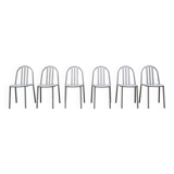 Chairs N. 222 by Robert Mallet-Stevens for Pallucco Italia, 1982, Set of 6