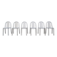 Chaises N. 222 par Robert Mallet-Stevens pour Pallucco Italia, 1982, Set de 6