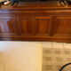 set of 2 solid wood furniture pieces