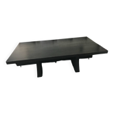 Table à manger Armani Casa - ginza- chêne noirci - 210x105cm