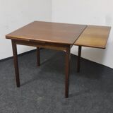 Vintage teak extendable dining table