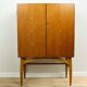 Rare armoire à cocktails/boissons vintage du milieu du siècle par AB Forenade Mobelfabrik