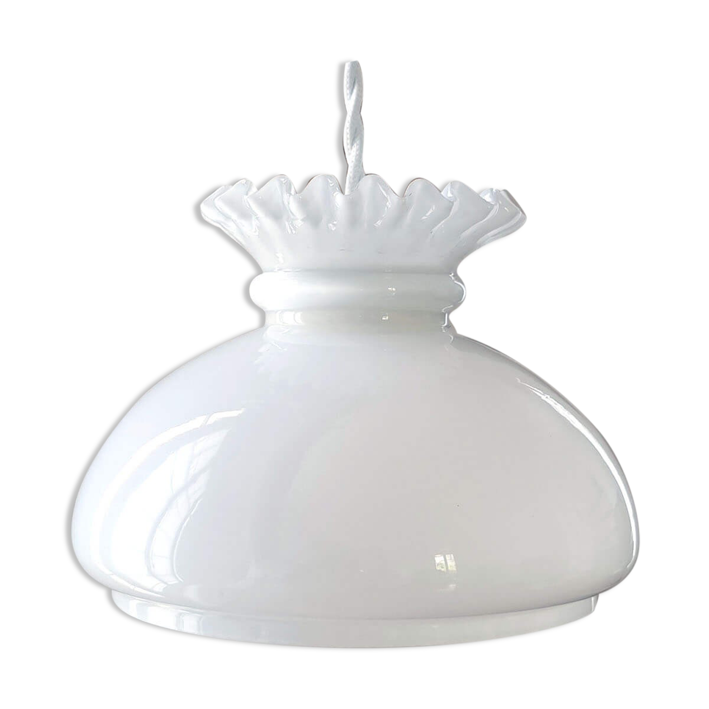 Opaline walking lamp