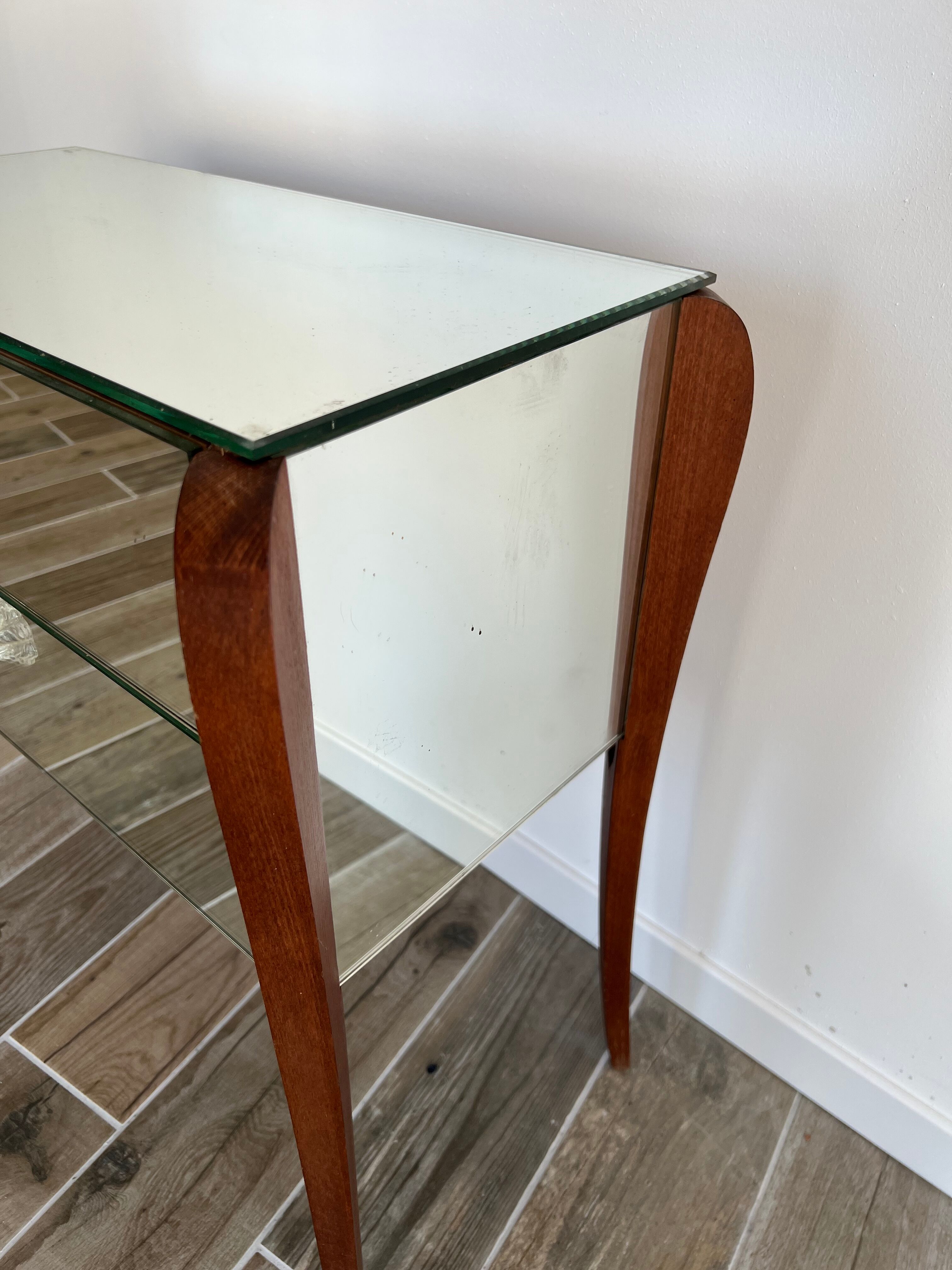 Petite commode miroir art déco