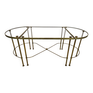 tables basse laiton doré