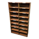 Meuble casier en bois 1960