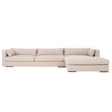 Corner sofa sztokholm beige, scandinavian design
