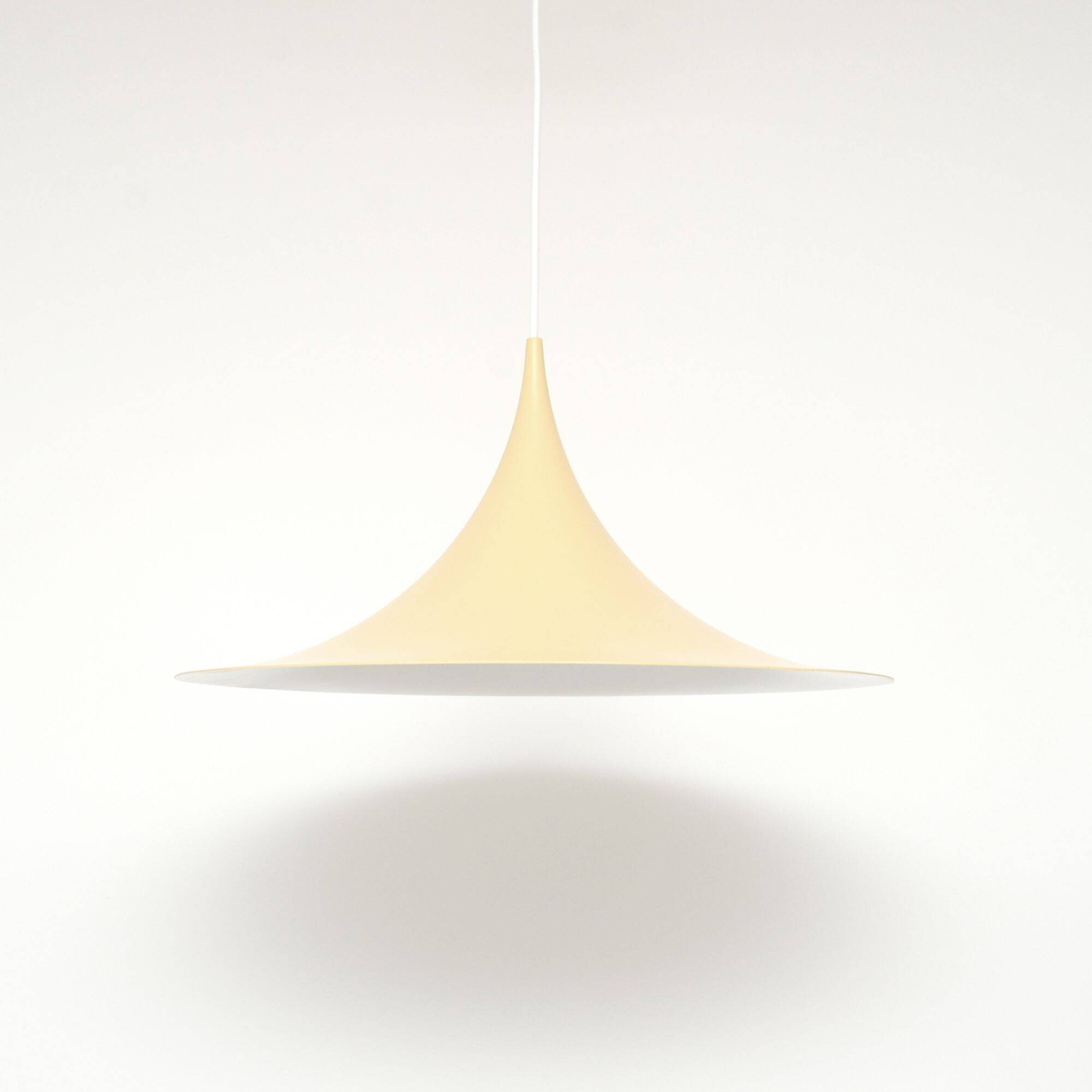 Vanilla Semi lamp by Bonderup Thorup, Denmark 1968