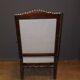 Fauteuil à crémaillère d'époque Louis XIV en noyer