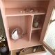 Armoire pharmacie rose