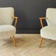 Two Mid Century cocktail chairs | set of 2 chairs