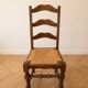 Farmhouse table and 6 solid wood chairs