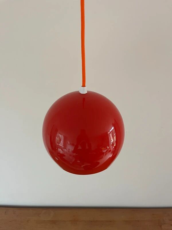 Suspension vintage de style Topan danois