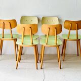 Vintage Bistro Kitchen Chairs from TON, 1960
