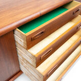 Mid-century modern danish teak sideboard hp hansen