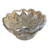 Bohemian crystal fruit bowl