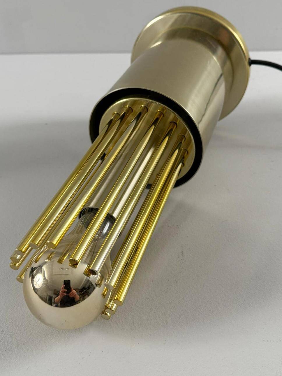 Lampe de table vintage « Big Ball », Doria, Allemagne, années 1970.
