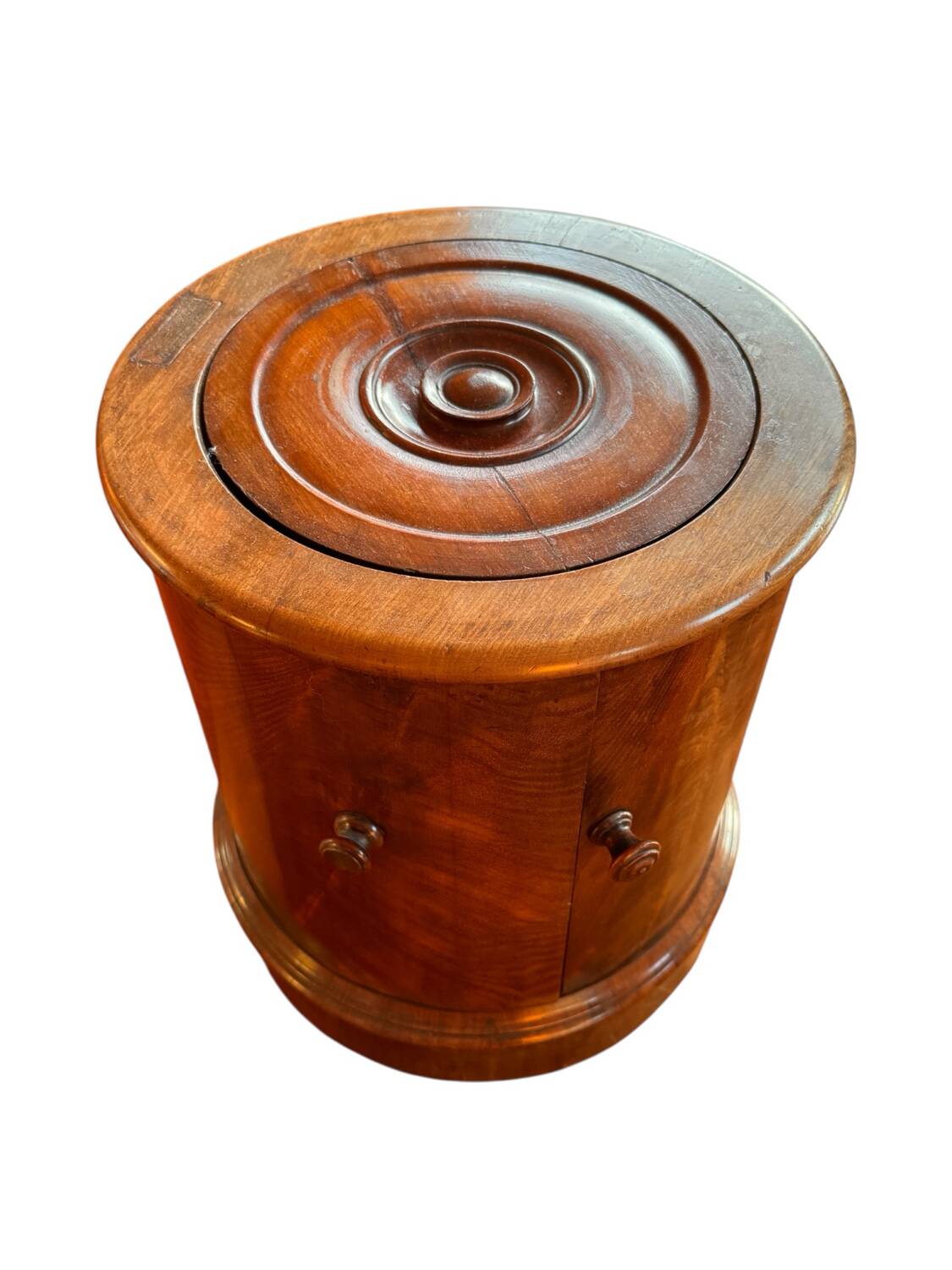 Somno bedside table from the 19th century in mahogany.