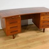 ORDO Mahogany Executive Desk – 1960